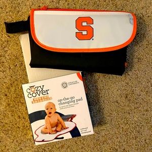 NWT🏷🧡👶🏼Syracuse Univ. On-The-Go Changing Pad🧡